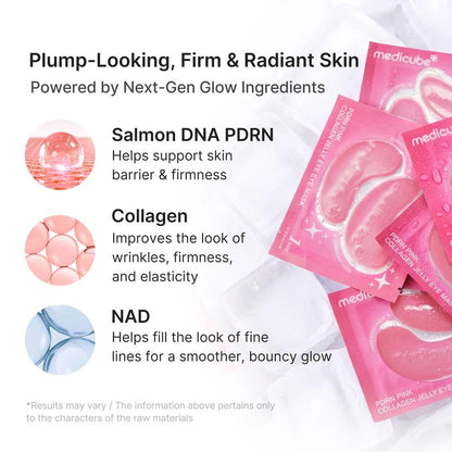 PDRN Pink Collagen Eye Patches